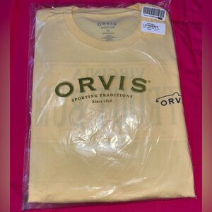 Orvis Trout Bum Men’s 2XL Short Sleeve Shirt Casual 100% Cotton